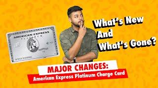 Amex Platinum Card Update: Changes in American Express Platinum Charge Card | Hike in Fee & Benefits