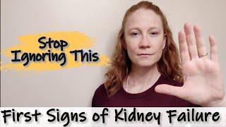 Kidney Disease: Who's at risk, 6 Early Signs and the Tests you need.