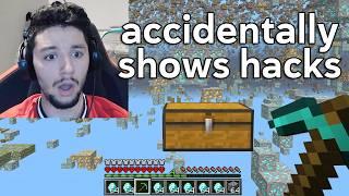 When a Streamer gets caught HACKING on my Minecraft server LIVE