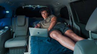 day in the life of a homeless software engineer living in a car