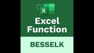 The Learnit Minute - BESSELK Function #Excel #Shorts #DubbedWithAloud