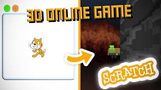 How I programmed an ONLINE 3D game in SCRATCH (reupload)