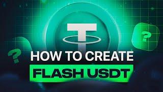 How to create USDT Flash | flash usdt erc20