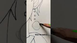 lance crown drawing #anime #radhakrishna #subscribe #art #mashlemagicandmuscles #mash #lance #anime
