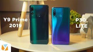 Huawei Y9 Prime 2019 vs Huawei P30 Lite Comparison Review