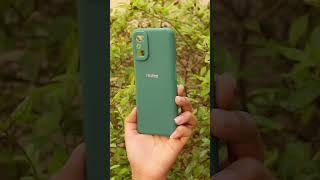 Dark Green spazy silicone case for Realme 7 pro