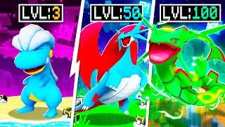 EVOLVING POKEMON to LEGENDARY POKEMON in Minecraft PIXELMON!