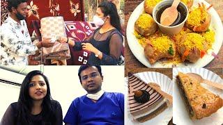 Husband's hospital ಎಲ್ಲಿ? ಹಾಸ್ಪಿಟಲ್ check-up, ಸ್ವಲ್ಪ shopping and city drive | Kannada Daily Vlog