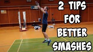 2 Common SMASH MISTAKES in Badminton