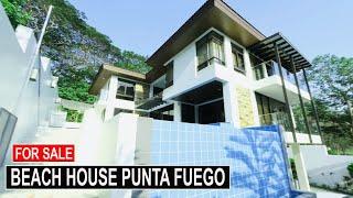 BEACH HOUSE FOR SALE WITH A POOL PUNTA FUEGO | BEACH HOUSE TOUR C35