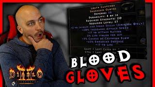 Is Crafting Blood Gloves Worth It? Highlights of 50 Crafts - Diablo 2 Resurrected