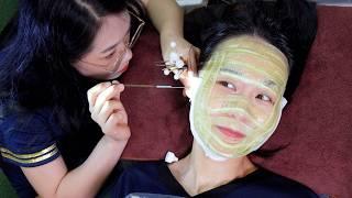 ASMR Vietnamese Barbershop Full Service (Shaving, Ear Cleaning, Hair Wash, Massage)