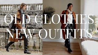 Make NEW Outfits out of OLD Clothes | Fall Runway Outfit Ideas