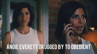 Private Eyes (TV Show): Angie Everett drugged by to obedient
