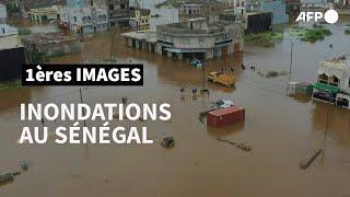 Sénégal: une banlieue de Dakar sous les eaux | AFP Images