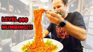 Japanese Street Food LEVEL 999 NUMBING Spicy Dan Dan Noodles (DEADLY) + Ramen Tour of Sapporo, Japan