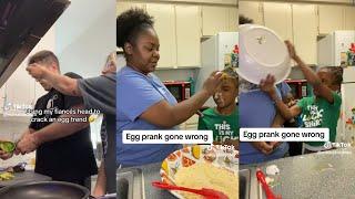 Egg Cracking Prank Tiktok Compilation! *gone wrong*