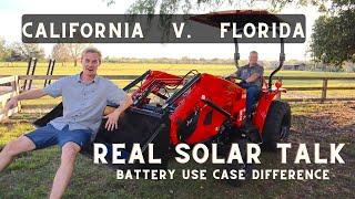 Solar Battery Use Case Difference. Part 2