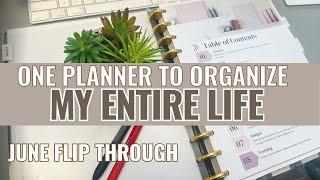 One Planner To Organize My Entire Life #organizeeverything #lifeorganization