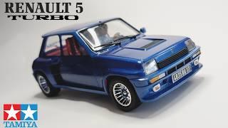 Building the Renault 5 Turbo in 1/24 scale by Tamiya