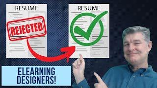 5 Tips for a Better ELearning Designer Resume | FREE Worksheet