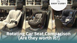 ROTATING Convertible Car Seat Comparison | Is a Rotating Car Seat WORTH IT?