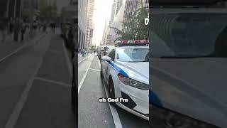 ExtraEmily crashes into a cop car #extraemily