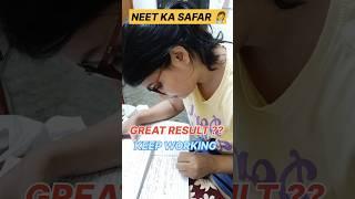 Bad Result in NEET Keep WORKING HARD #neet #neetmotivation