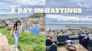 UK travel vlog || day tour in Hastings ️