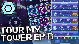 Tour My Tower Ep. 8 | 96T LTC | Maxed Ultimate Weapons & New Modules (The Tower Idle Tower Defense)