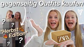 gegenseitig OUTFITS BESTELLENmit meiner Schwester🫢*Herbst Edition*