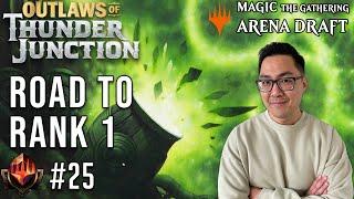 Commanding Opponents To Concede | Mythic 25 | Road To Rank 1 | OTJ Draft | MTG Arena