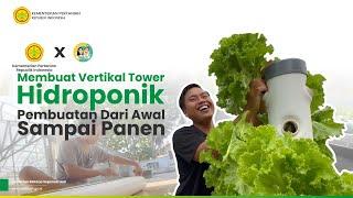 Dari Nol Hingga Panen: Membuat Vertikal Tower Hidroponik Sendiri!