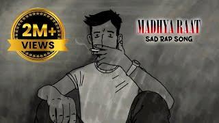 MADHYA RAAT (MK MOKTAN)  ANIMATED SAD RAP VIDEO NEW NEPALI SONG 2022/2079 @m-kmoktan