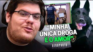 CASIMIRO REAGE: AEROPORTO - SABIA QUE DA PRA ADOTAR O CACHORRO DA FEDERAL? | Cortes do Casimito