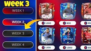 HOW TO GET WEEK 3 AQUA VS INFERNO EVENT ICONS PLAYERS LEAKS CAFU RIVALDO IN EA FC FIFA MOBILE 25