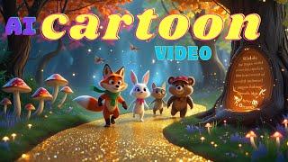How to Create Cartoon Animation Video with AI – So Easy Anyone Can Do It!