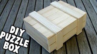 DIY Puzzle Box -  Can You Open It??