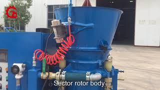 Refractory small shotcrete machines for sale