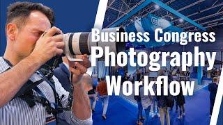 Revealed: My Event Photography Workflow at the CyberSec Trade Fair