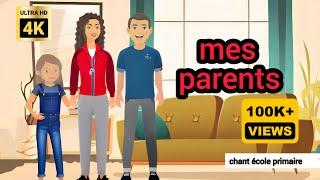 mes parents | j'apprends le français | 3ème année primaire