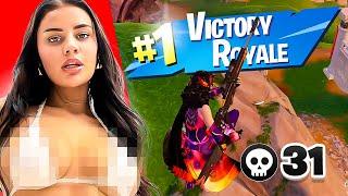 1 KILL = REMOVE 1 CLOTHING PIECE ON FORTNITE | ft. Hannah Marbles