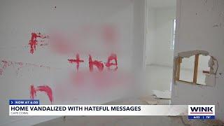 Cape Coral home vandalized; homeowner calls it a "hate crime"