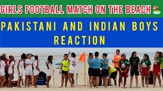 Girls Beach Football Match In Portugal  | Sharjeel Shoukat