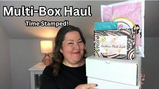 Multi-Box Haul with Southern Fleek Bath / Journal Junk Box / Mint Mongoose