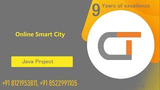 Online Smart City Web application  | Cloud Technologies | IEEE Projects Hyderabad | Ameerpet