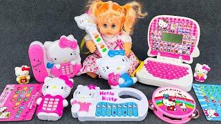 66 Minutes Satisfying with Unboxing Cute Pink Hello Kitty Toy | Cash Register ASMR | Review Toys
