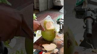 Only $1 Fresh Coconut Water - Fruit Cutting Skills