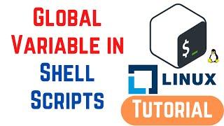 Global Variable in Shell Scripts In Linux