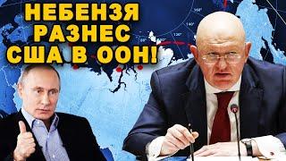 Не Выдержал! Небензя Устроил Разнос Американцам в ООН